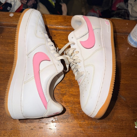 Size 12 - Nike Air Force 1 Low Color of the Month - White Pink - Picture 3 of 8